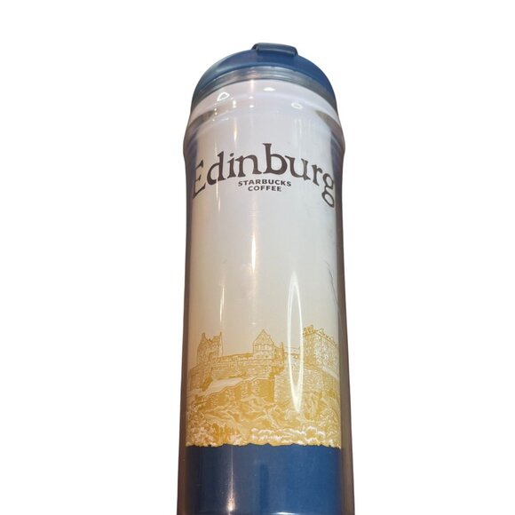 Starbucks Edinburgh Global Icon Collection Tumbler Travel Mug 12 oz. 2009 - Picture 1 of 13
